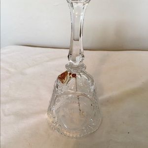 Artmark ‘Mother’ lead crystal bell. Made in Germany.